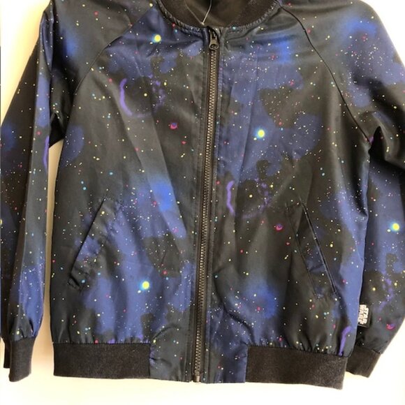 DISNEY STAR WARS Kids Galaxy Bomber Lightweight Jacket 7/8 - Picture 12 of 16